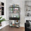 Industrial Bookcase Storage Cabinet Open Shelving Unit 2