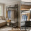 Heavy Duty Metal Open Wardrobe with 2 Shelves 6