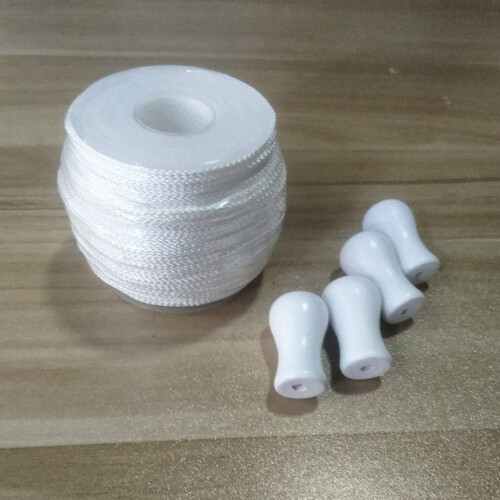 1Set Witte Gordijn Tieback Polyester Huis Decoratie 2