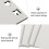 6St Blank Key Ring Wit Duurzaam Voor Sublimatie Print 4