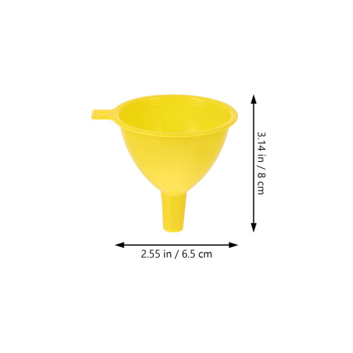 25St Multi-Inzetbare Plastic Keukentrechter Voor Gele Mini 1