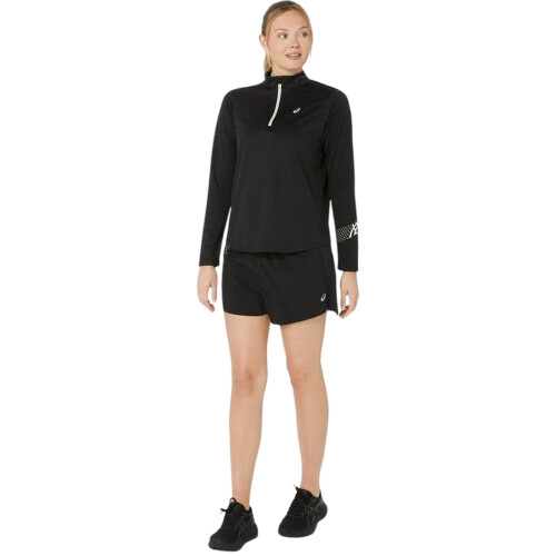 Asics (8 UK, Black) Asics Womens/Ladies Icon Running Shorts 2