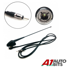 Universal Car Radio Stereo Aerial Antenna Flexible Anti Noise Roof Mount AM/FM