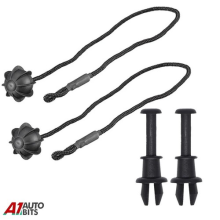 For Vw Polo Tiguan Rear Cord Parcel Shelf String Clips Holder Strap Hanger Rivet