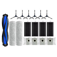 Pour X8 PRO OMNI Aspirateur Robot Brosse Latérale Principale Filtre HEPA Sac à Poussière Rouleau Mop Pièces (17pièce)