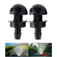 2x Universal Car Windscreen Sprayer Washer Wiper Nozzle Front Window Spray Jet