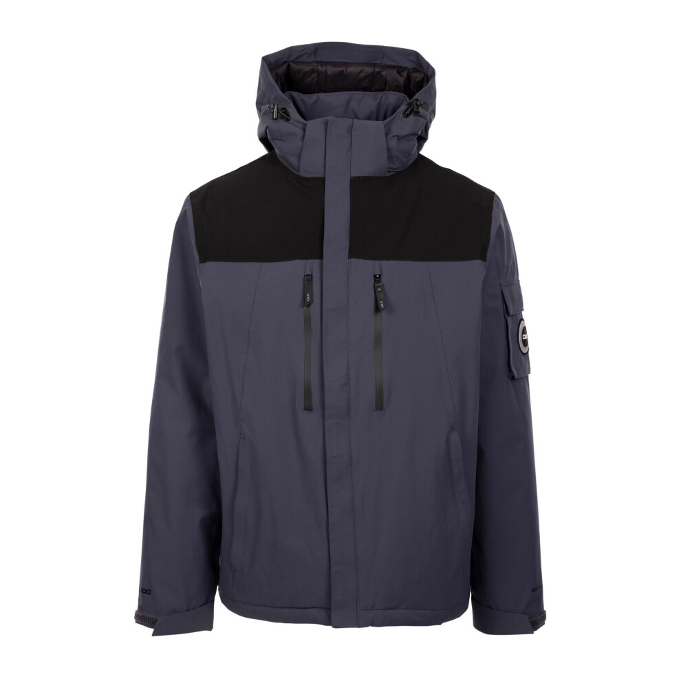 Trespass (L, Flint) Mens Jenkins Dlx Padded Jacket
