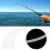 (White 20LB) Fly Fishing Line Connector for Easy Casting 1