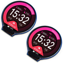 2pcs 1.28Inch Round Display LCD Screen Module GC9A01 SPI Communication RGB 65K Color Support for Raspberry