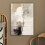 Framed Canvas Wall Art 24"x31" Abstract art white-black Canvas painting for Livingroom Bedroom 3