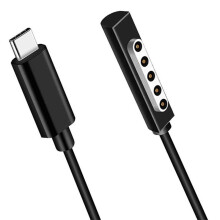 USB Type-C Fast Charging Cable Works with A 15V/3A USB-C PD Protocol Charger Power Adapter for Surface Pro1/2 RT