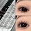 (01) Rhinestone Lashes 11-13mm, Natural Black, Lightweight 5