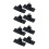 8Pcs/Lot Car Parking Sensor Mounting Holder Bracket 66206989069 7H0919275E for  E38 E39 E46 X5 E53 E60 E61 E64 1