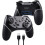 Wireless Controller for / 2 Gamepad Controle Compatible with PC with 6-Axis/Turbo/Ergonomic Function 6