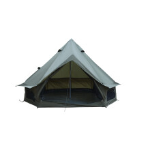 (Dark Green, 9.8ft) Tente Bell Oxford 4 saisons avec sortie pour poĂŞle