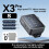 X3PRO 2.4inch TTL HSS Wireless Flash Trigger OLED Touch Screen Transmitter for 7