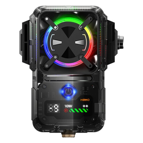 MEMO DL23 Semiconductor Phone Cooler Powerful Cooling 2000mAh Temperature Control Digital Display Dual Live Streaming