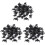 150X Plastic Black Spider Trick Toy Halloween Haunted House Prop Decor 1