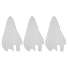 3X Simple Short Tulle Wedding Veils White Bridal for for Wedding Accessories