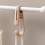 (Brown) Double Hook Clips for Kitchen & Bathroom Storage 5