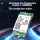 WiFi 7 BE200 Wireless Network Adapter Tri-Band 8774Mbps Bluetooth5.4 WiFi Network Card with PCI-E Adapter Board 6