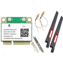 Wifi 5 AC7265 1200Mbps BT4.2 802.11ac Wifi Card Wireless PCI-E Network Adapter 7265 Dual Band 2.4Ghz5Ghz Laptop