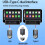 New  Wireless CarPlay Android Auto Wireless Adapter  2in1 Box for       Auto 10