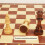 Chess Set Wooden Folding  Traditional Classic Handwork Solid Wood Pieces Walnut Chessboard Children Gift Board Game 2