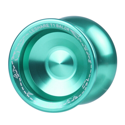 Yoyo Unresponsive Yoyo Competitive Yo-Yo,Alloy Yoyo for Beginners,Easy Practise Tricks,with Strings,Green 2