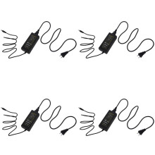 4X 12V Power Supply Adapter 5A Transformer 110-220V & Gift