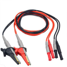 Test Lead Silicone Test Cable with Crocodile Clips 4mm Banana Plug for Battery Internal Resistance  Tester