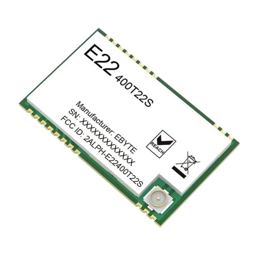 E22-400T22S UART LoRa Net Working RSSI Wireless Transceiver CDSENET 22dBm 433MHz SMD IPEX Module Low Power