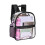 Clear Backpack Stadium Approved Backpack Transparent Backpack for Concert, Beach, Work, Travel & Sporting 5