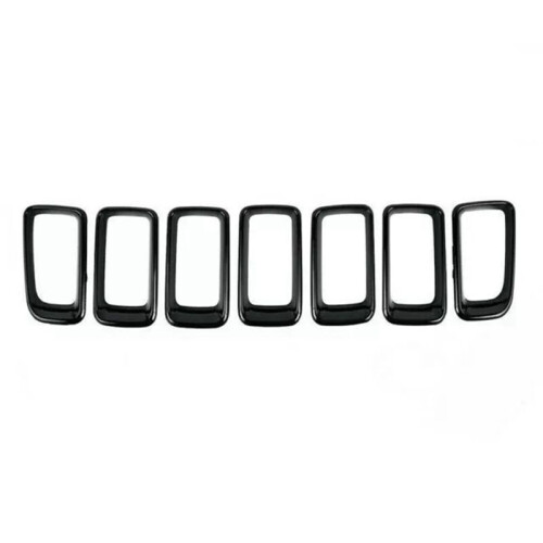 Automobile 7 Pcs Front Grille Inserts 68109865AA for  Compass 2011-2016  Parts