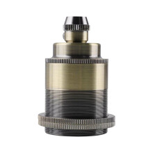 Vintage Copper E27 Screw Bulb Socket Retro Pendant Light Fitting Adapter Lighting Bulb Holder for Home Lighting C