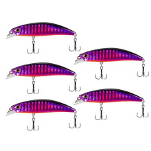 NO.9 New Colorful Sinking 6.8cm/4g Hard Bait Fishing Lure with Vibrating & Sinking Action for Fishing Bait