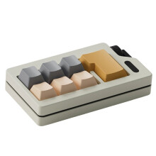 Keyboard Key Toy Finger Keyboard Keychain Pad Toy Keyboard Mechanical Keyboard Keycaps Toys for Adults B