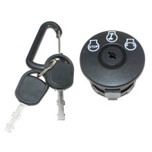 5-Pins Contactslotcilinder, Contactsleutel voor Grasmaaier, Compatibel met voor 925-04228 725-04228
