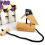 2pcs Woodpecker Percussion Instrument for Boys Safe Material Develops Hobbies Hand Eye Coordination 4