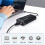 POE Powered Type C Ethernet Adapter USB C to RJ45 LAN Network Card for Phone Tablet PC 6