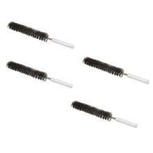 4Pcs 17cm Length 20mm Diameter Stainless Steel Wire Tube Cleaning Brush
