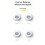 H3CA Soft Ear Tips 8Pack Non-Slip, Noise-Canceling Transparent Replacement Ear Tips for  1/2, Sizes:XS,S,M, L 6