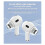 H3CA Soft Ear Tips 8Pack Non-Slip, Noise-Canceling Transparent Replacement Ear Tips for  1/2, Sizes:XS,S,M, L 9
