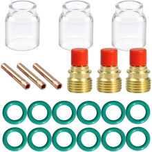 1set Welding Torch Kit,Body Lens TIG Welding Accessories for WP-9/20/25 Welding Torch,Strong Convenience