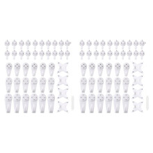 210 Pack Picture Hangers for Hard Wall Concrete Hanging Photo Frames Drywall Hook Art Painting Display Hangers Clock