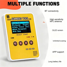 GAMEBO TOOL for Amiibo NFC OLED Rechargeable Simulator Emulator for  for SWITCH2 for WiiU for 3DS for Kingdom B