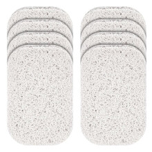 8 Pack Soap Holder, Bar Soap Saver Dish for Shower, High-Efficiency Drainage and Non-Slip, Bathroom,Cleaning Supplies