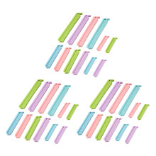 36X Kitchen Plastic Storage Food Snack Seal Sealing Bag Clips Sealer Clamp S,M,L