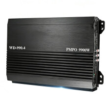 4 Channel 12V Car Amplifier 9900W Audio Upgrade Amplifier Stereo Surround Passive Subwoofer Audio Player