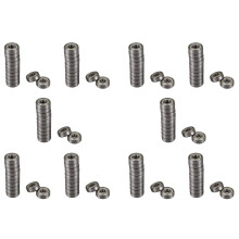 120 Pcs 608Z 22mm x 8mm x 7mm Single Row Deep Bearing